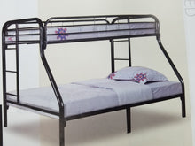 Load image into Gallery viewer, "Metta2"- Twin/Full Metal Bunk Bed