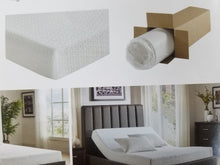 Load image into Gallery viewer, 8" Queen Gel-Infused Memory Foam Mattress