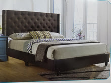 Load image into Gallery viewer, "G103"- Beige Fabric Queen Upholstered Bed