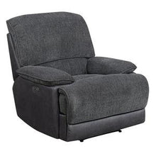 Load image into Gallery viewer, "Hot Deal" - "Closeout" - "JenHayes"- Gray Plush Power Recliner